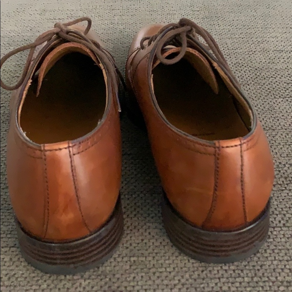 Johnston & Murphy Brown Leather Oxford Shoes 10.5 - Picture 4 of 8